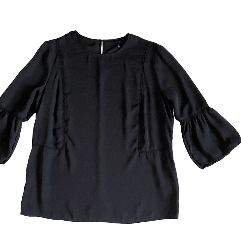 Who What Wear 3/4 flare sleeve blouse size L